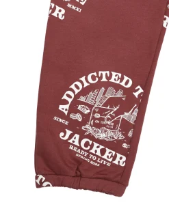 Jacker Addicted-Sweatpant-Brick