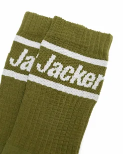 Jacker After Logo Cls-Chaussettes-Green
