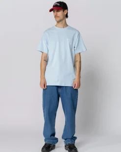 Jacker Black Cats T-Shirt-Baby Blue