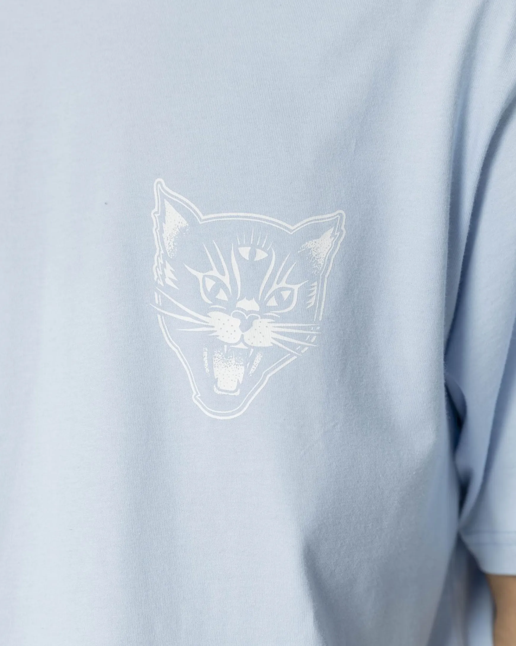 Jacker Black Cats T-Shirt-Baby Blue