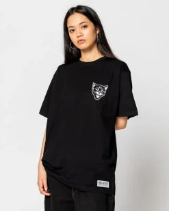Jacker Black Cats-T-Shirt-Black