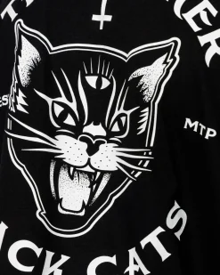 Jacker Black Cats-T-Shirt-Black