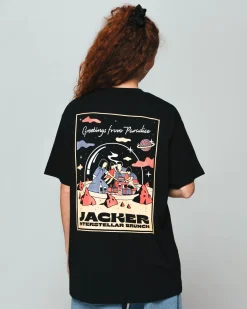 Jacker Brunch-T-Shirt-Black