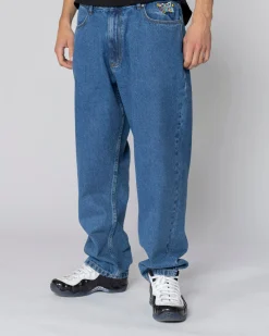 Jacker City Tour Denim Baggy Pant-Blue