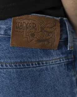 Jacker City Tour Denim Baggy Pant-Blue