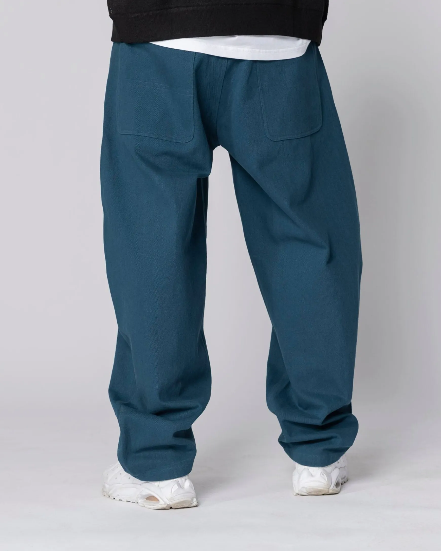 Jacker City Tour Extra Baggy Pant-Petrol Blue