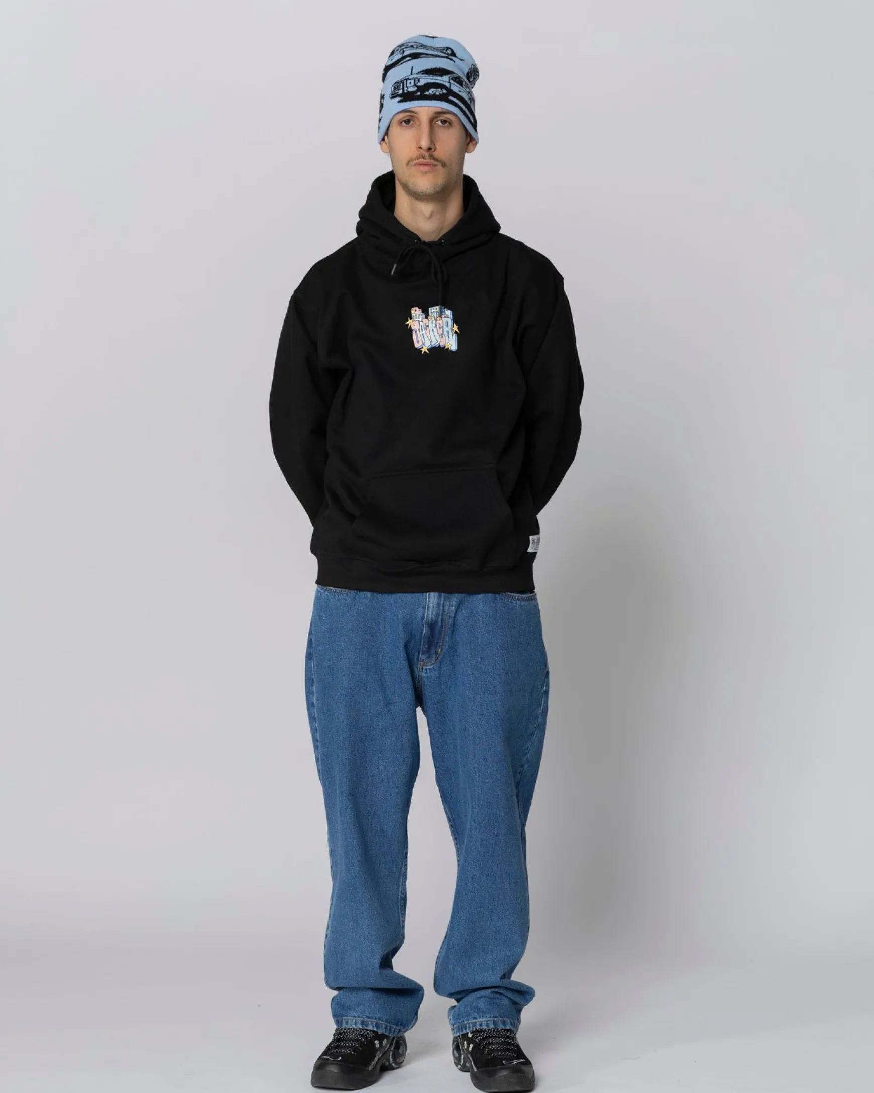 Jacker City Tour Hoodie-Black