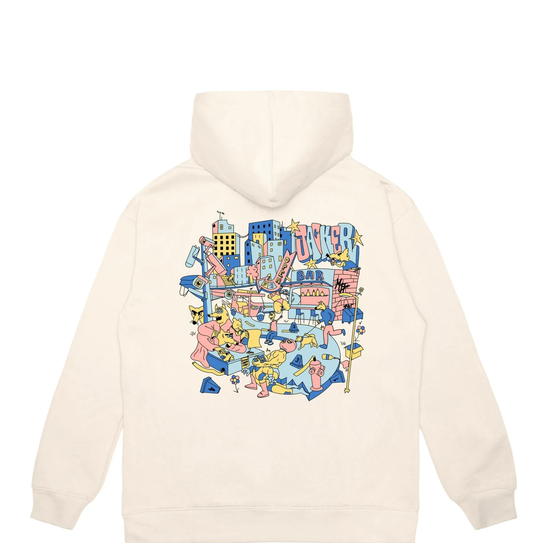Jacker City Tour Hoodie-Tofu