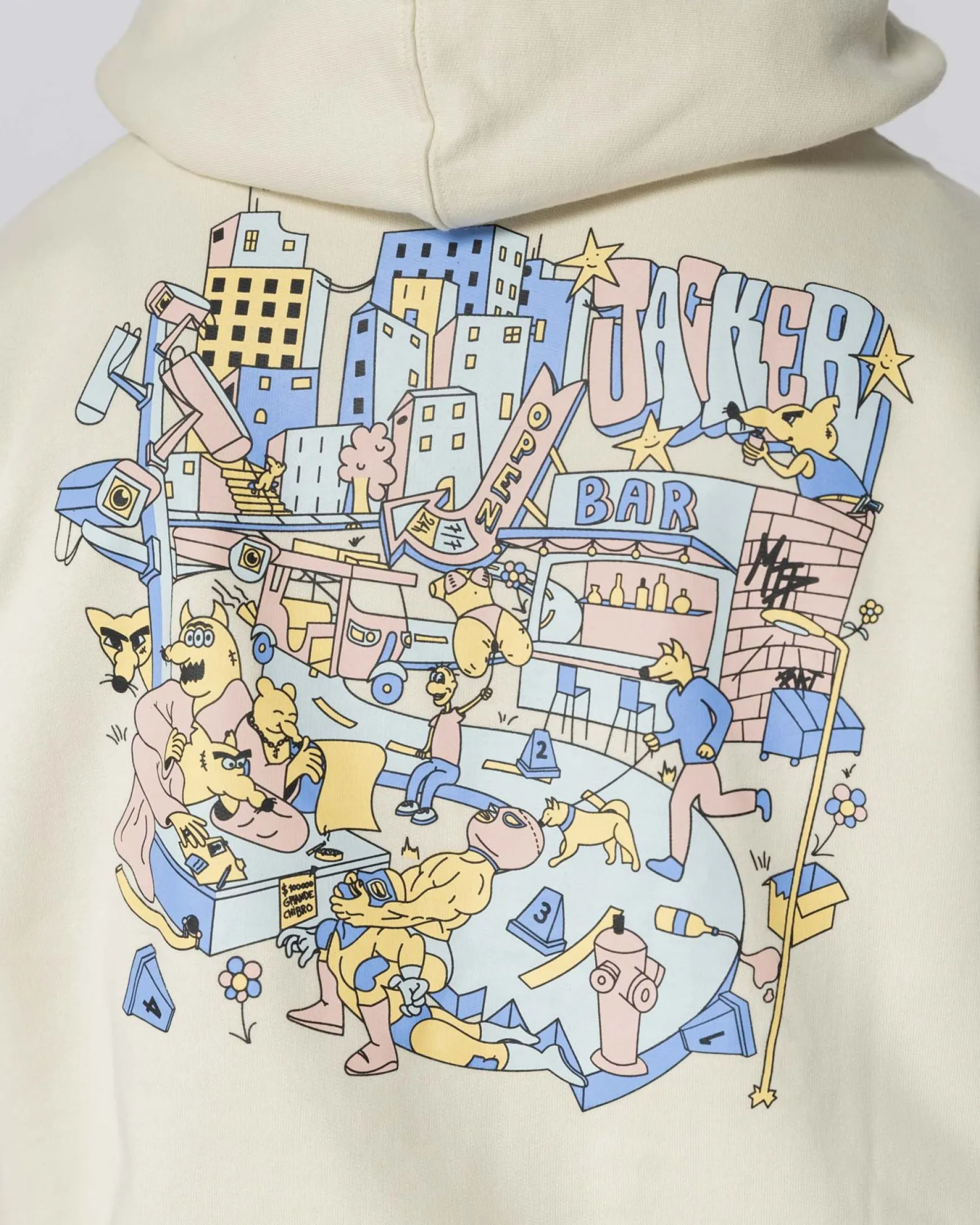 Jacker City Tour Hoodie-Tofu