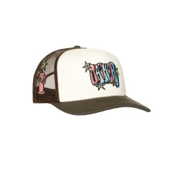 Jacker City Tour Trucker Cap-Brown