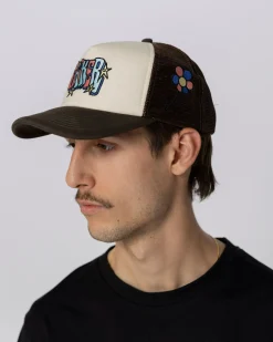 Jacker City Tour Trucker Cap-Brown
