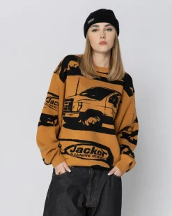 Jacker Cleaner Crewneck Knit-Yellow