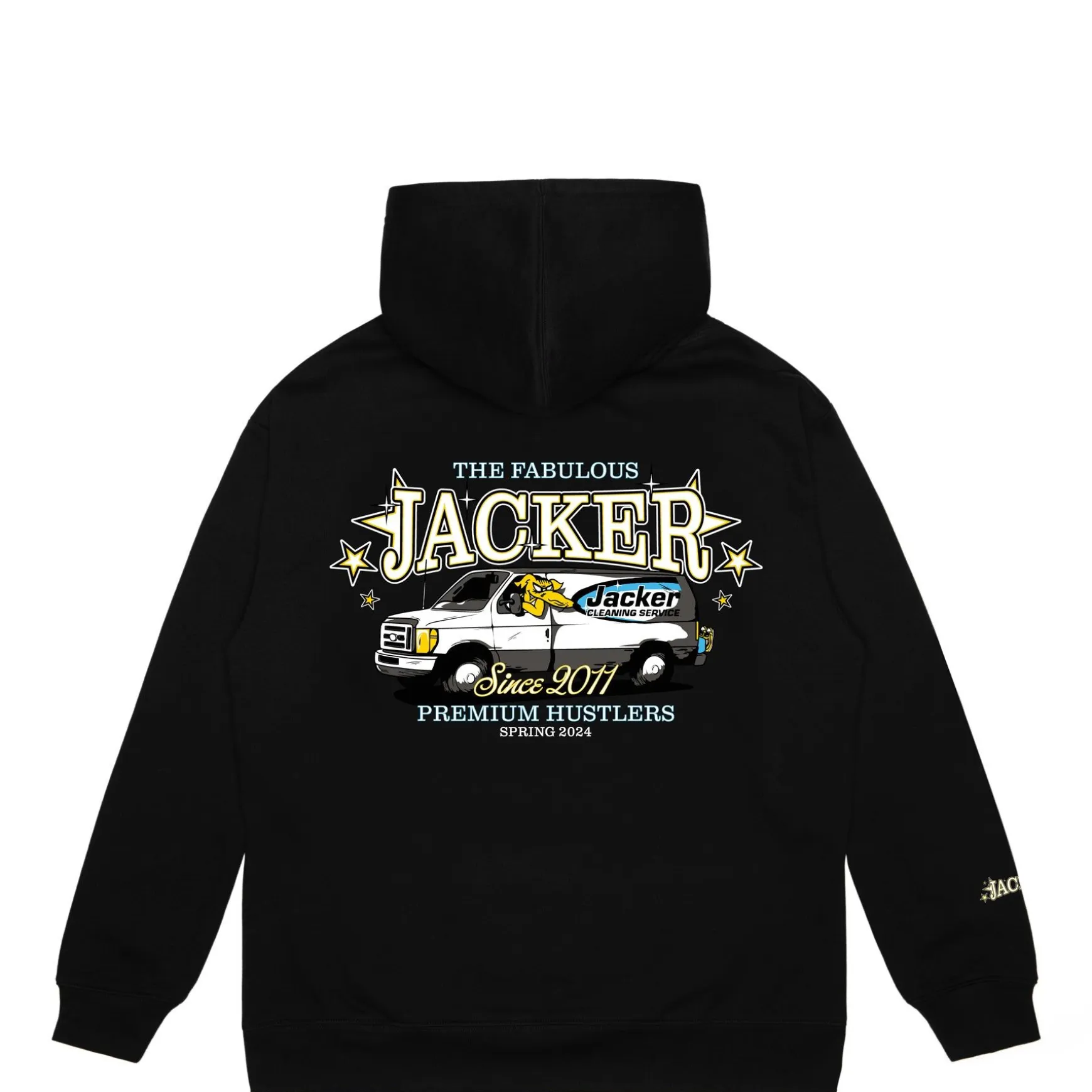 Jacker Cleaner Hoodie-Black