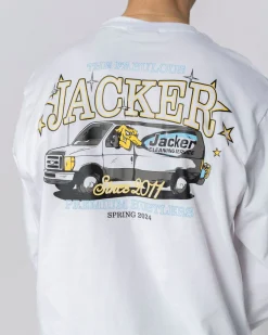Jacker Cleaner Long Sleeves-White