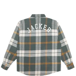 Jacker College Tartan-Shirt-Green