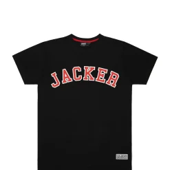 Jacker College Tee-T-Shirt-Black