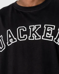 Jacker College Tee-T-Shirt-Double Black