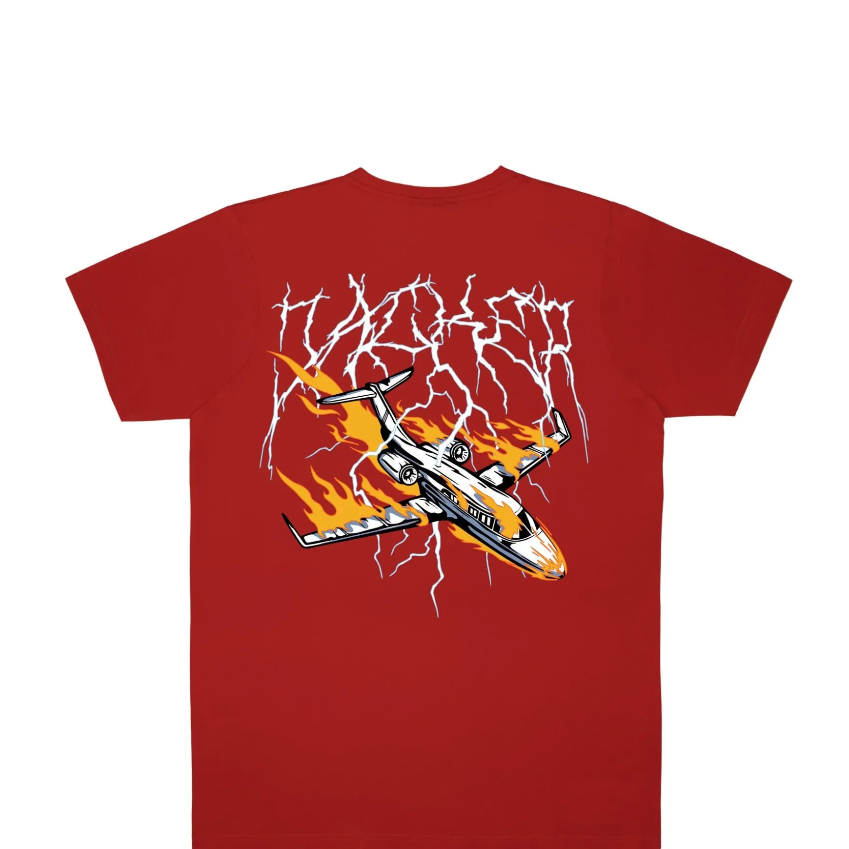 Jacker Crash T-Shirt-Red