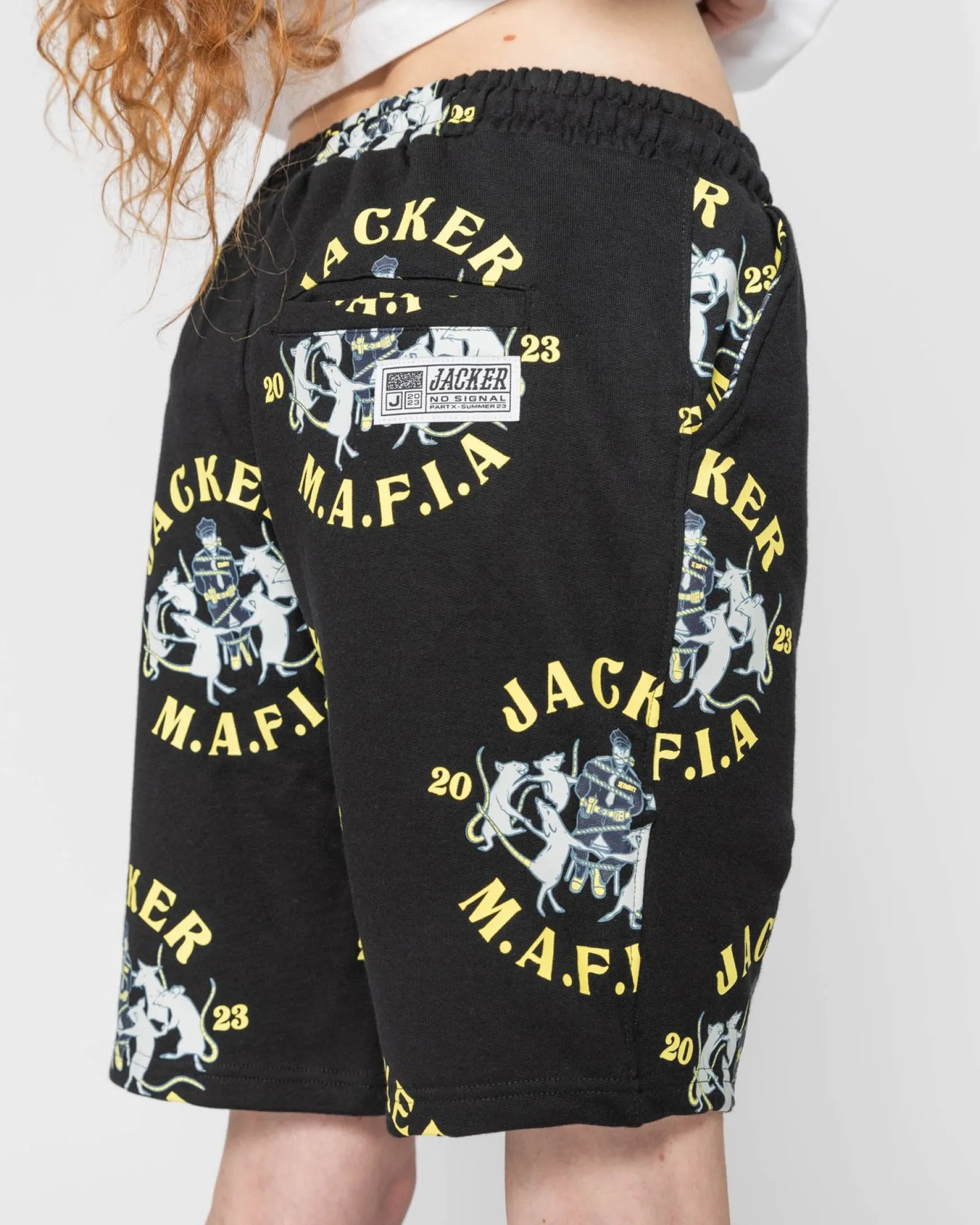 Jacker Dancing Rats-Short-Black
