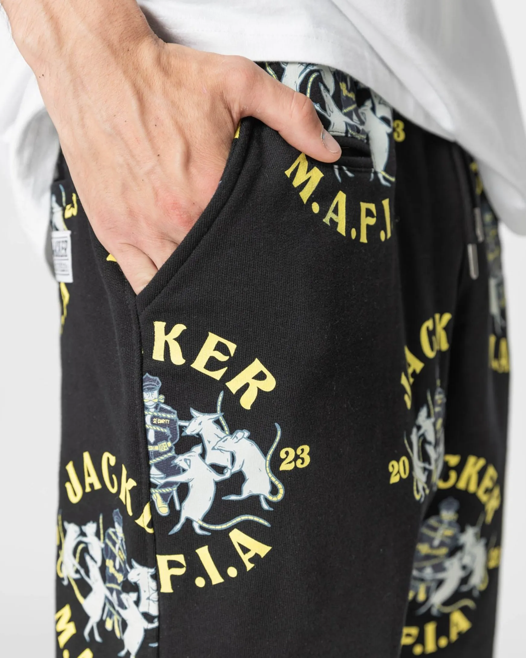 Jacker Dancing Rats-Short-Black