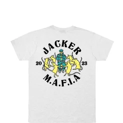 Jacker Dancing Rats-T-Shirt-Heather Grey