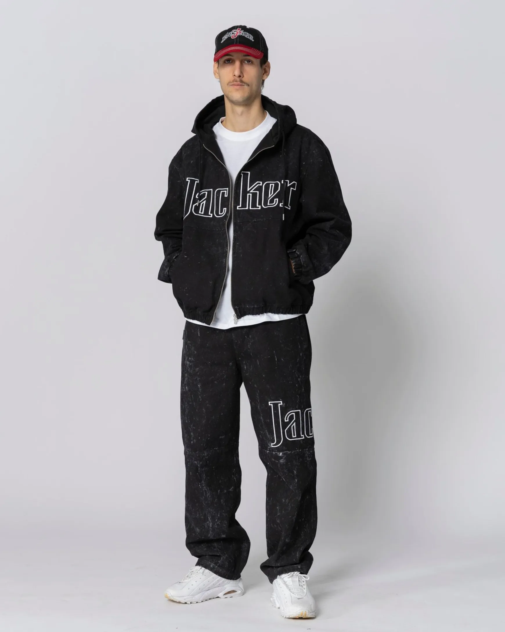 Jacker Darkside Jacket Stonewash-Black
