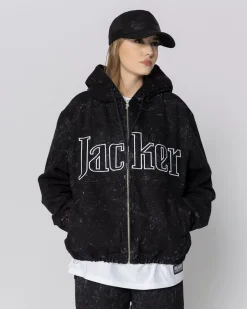 Jacker Darkside Jacket Stonewash-Black