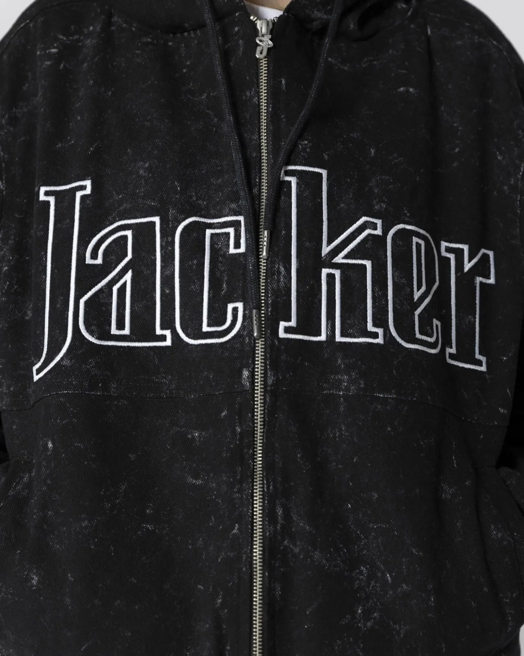 Jacker Darkside Jacket Stonewash-Black