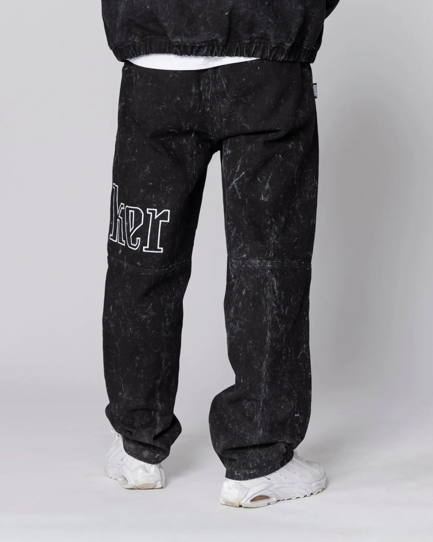 Jacker Darkside Stonewash Pant-Black