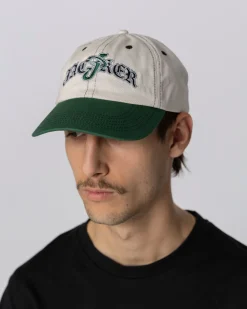 Jacker Double Jay Cap-Beige/Green