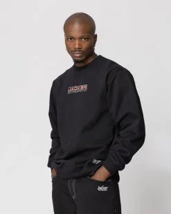 Jacker Euroskate Logo-Crewneck-Black