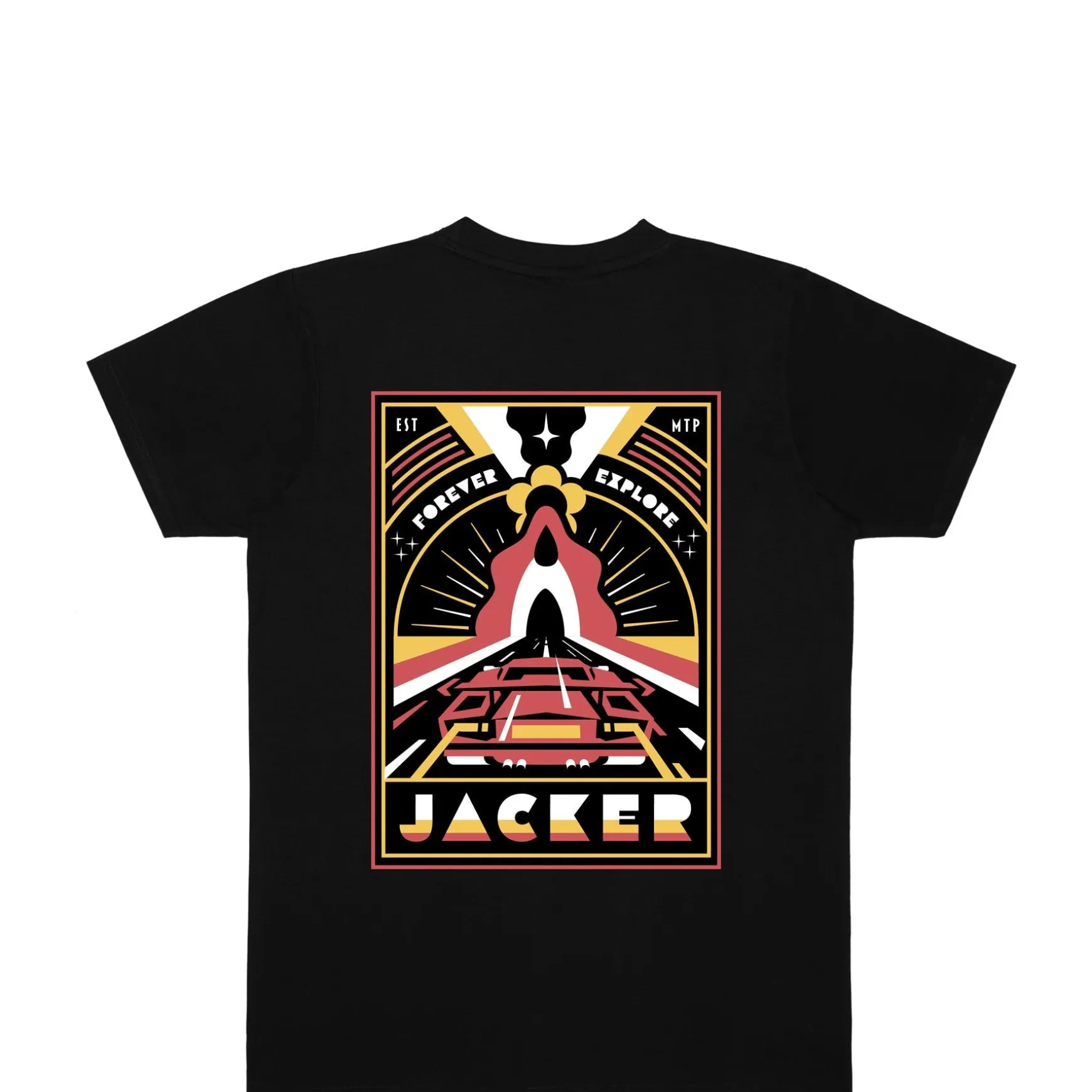 Jacker Explorer-T-Shirt-Black