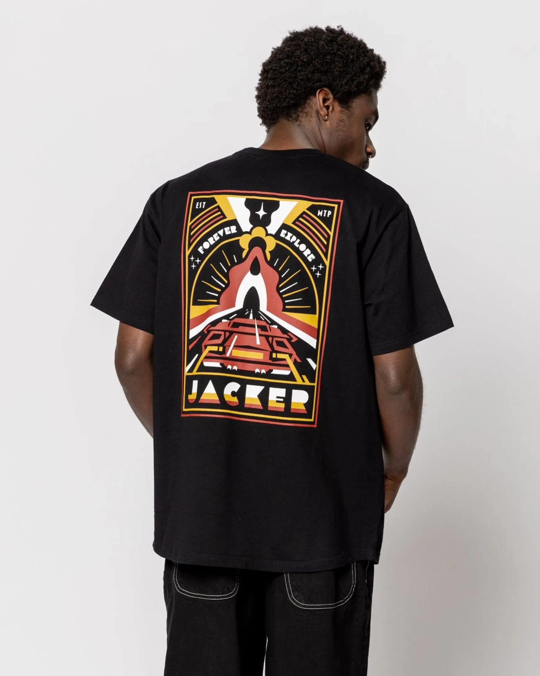 Jacker Explorer-T-Shirt-Black