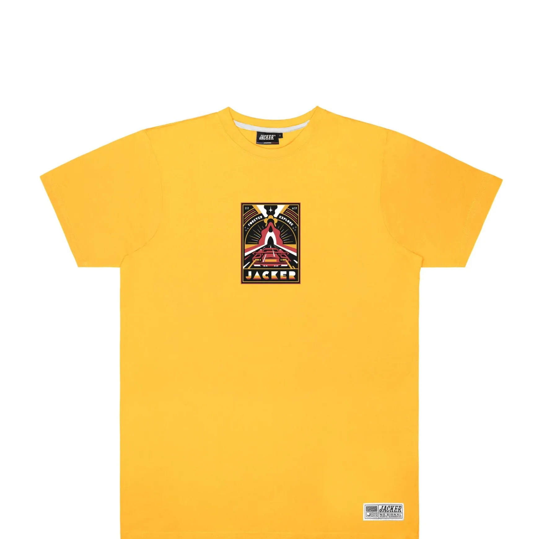 Jacker Explorer-T-Shirt-Yellow