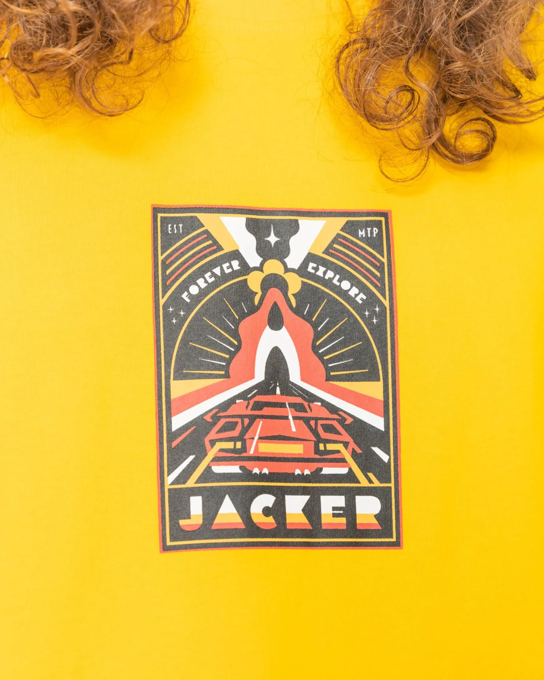 Jacker Explorer-T-Shirt-Yellow
