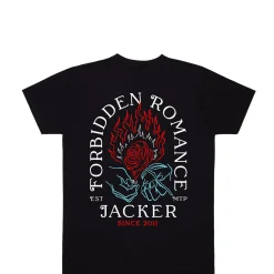 Jacker Forbidden Romance-T-Shirt-Black