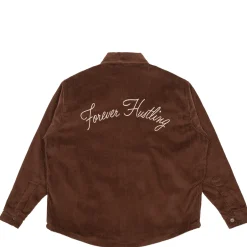 Jacker Forever-Overshirt-Brown