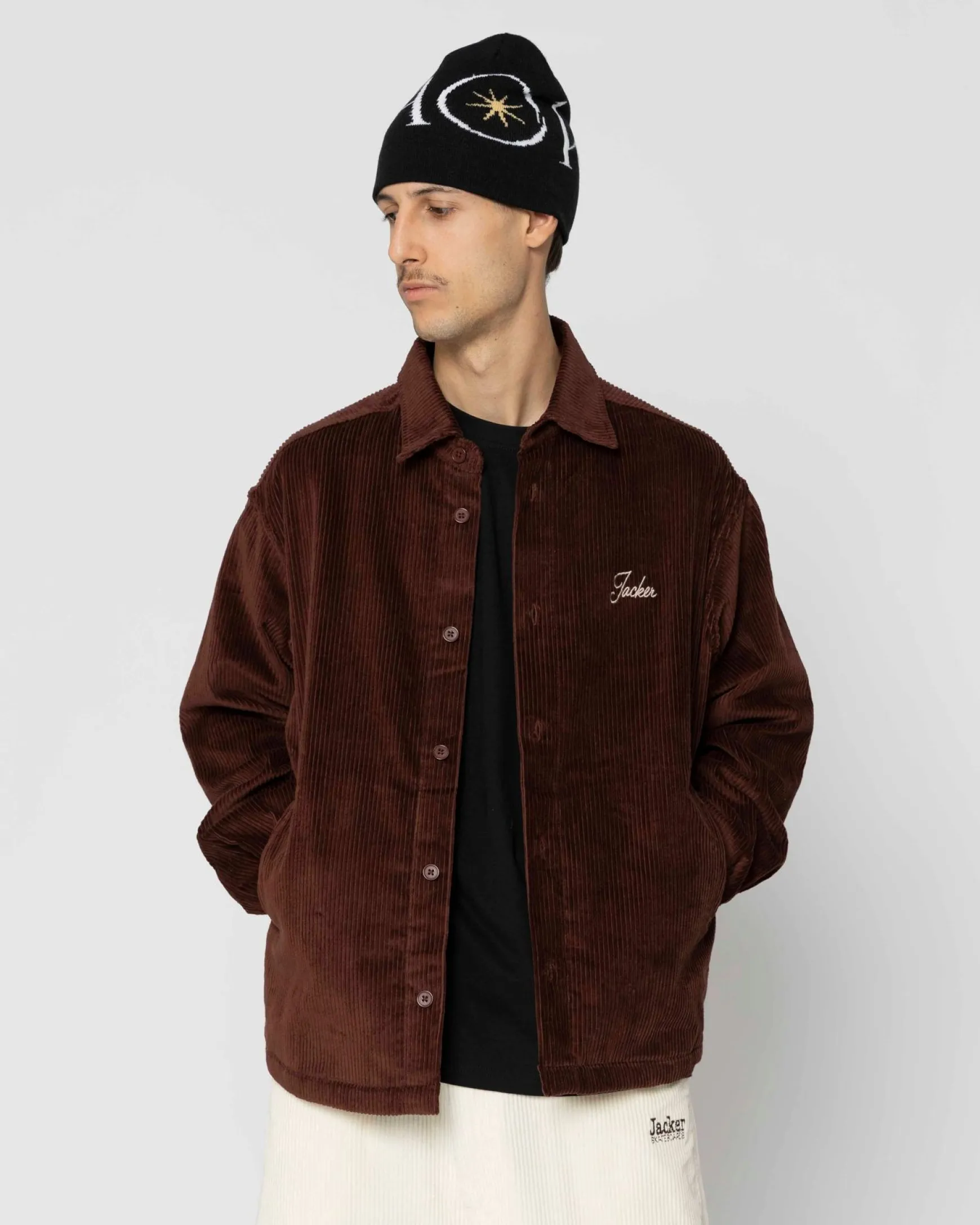 Jacker Forever-Overshirt-Brown