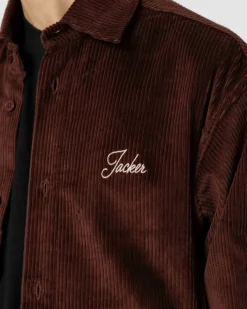 Jacker Forever-Overshirt-Brown