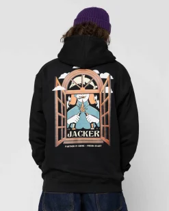 Jacker Fresh Start-Hoodie-Black