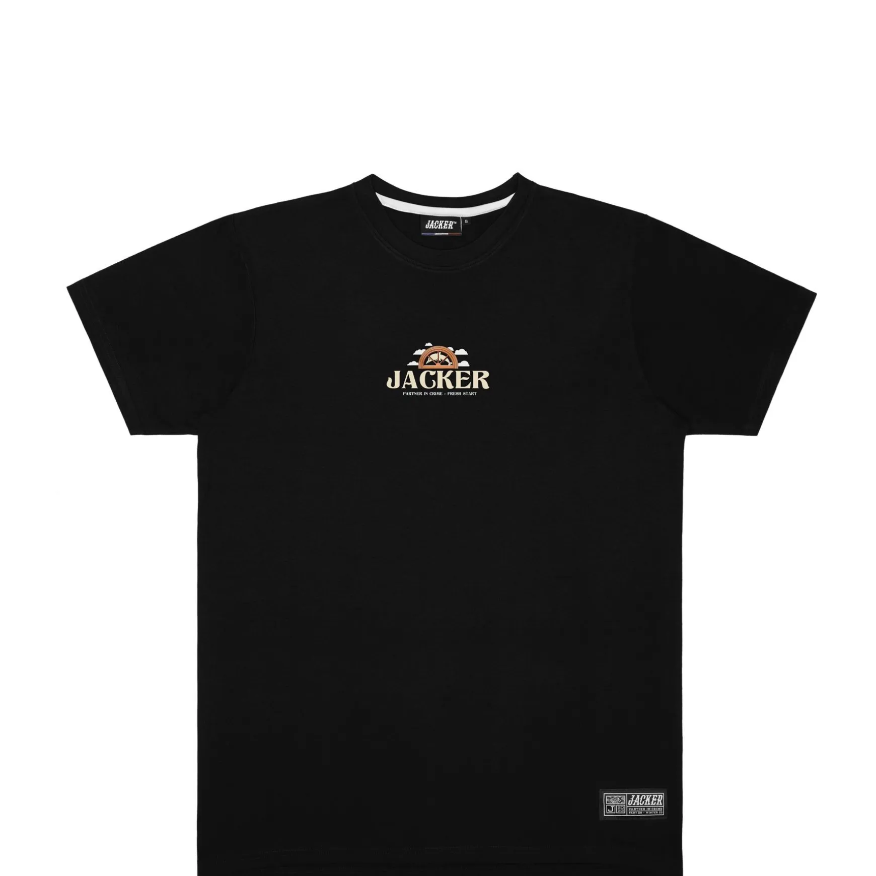 Jacker Fresh Start-T-Shirt-Black