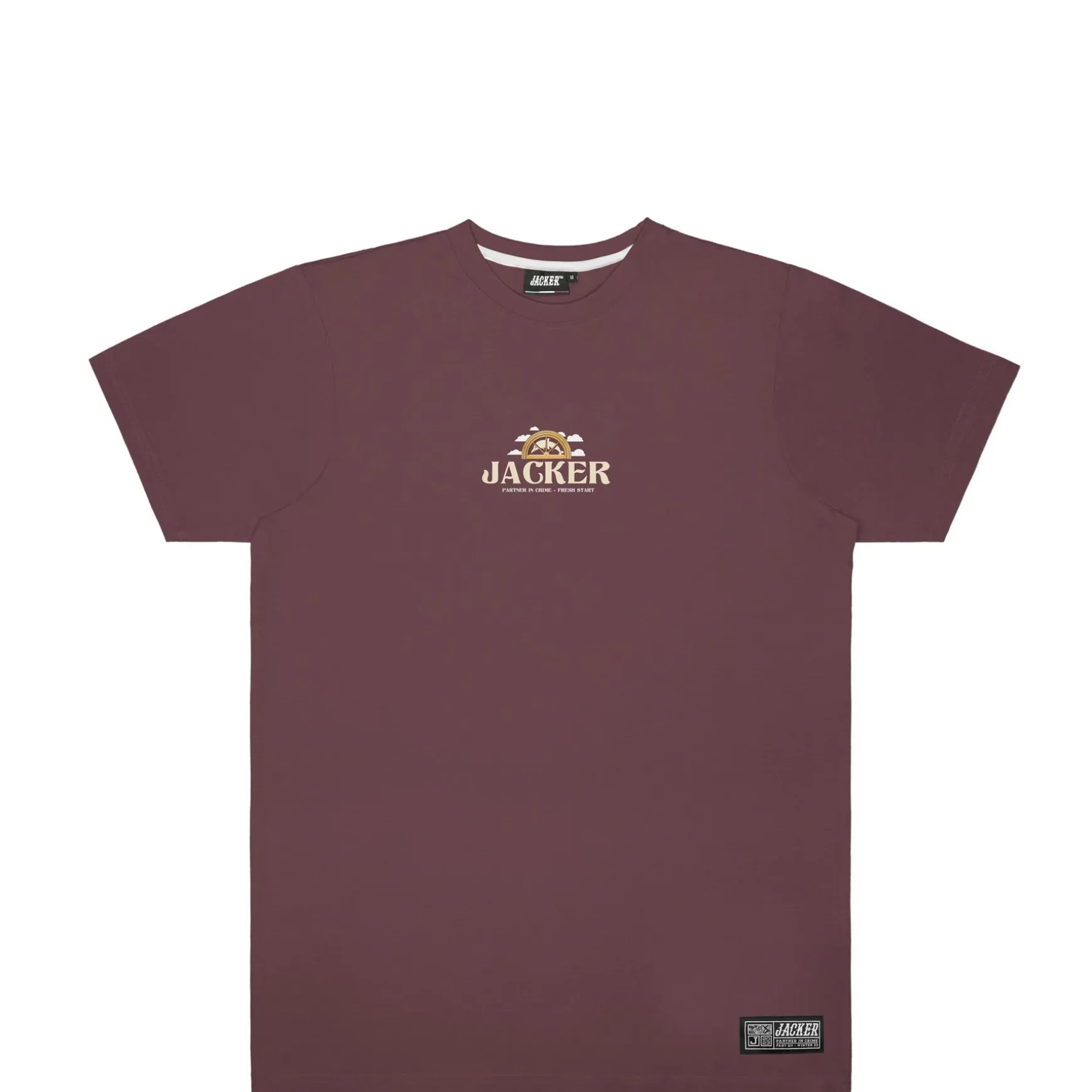 Jacker Fresh Start-T-Shirt-Brick