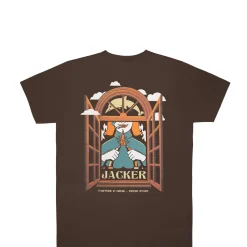 Jacker Fresh Start-T-Shirt-Brown