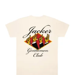 Jacker Gentlemen Club-T-Shirt-Beige