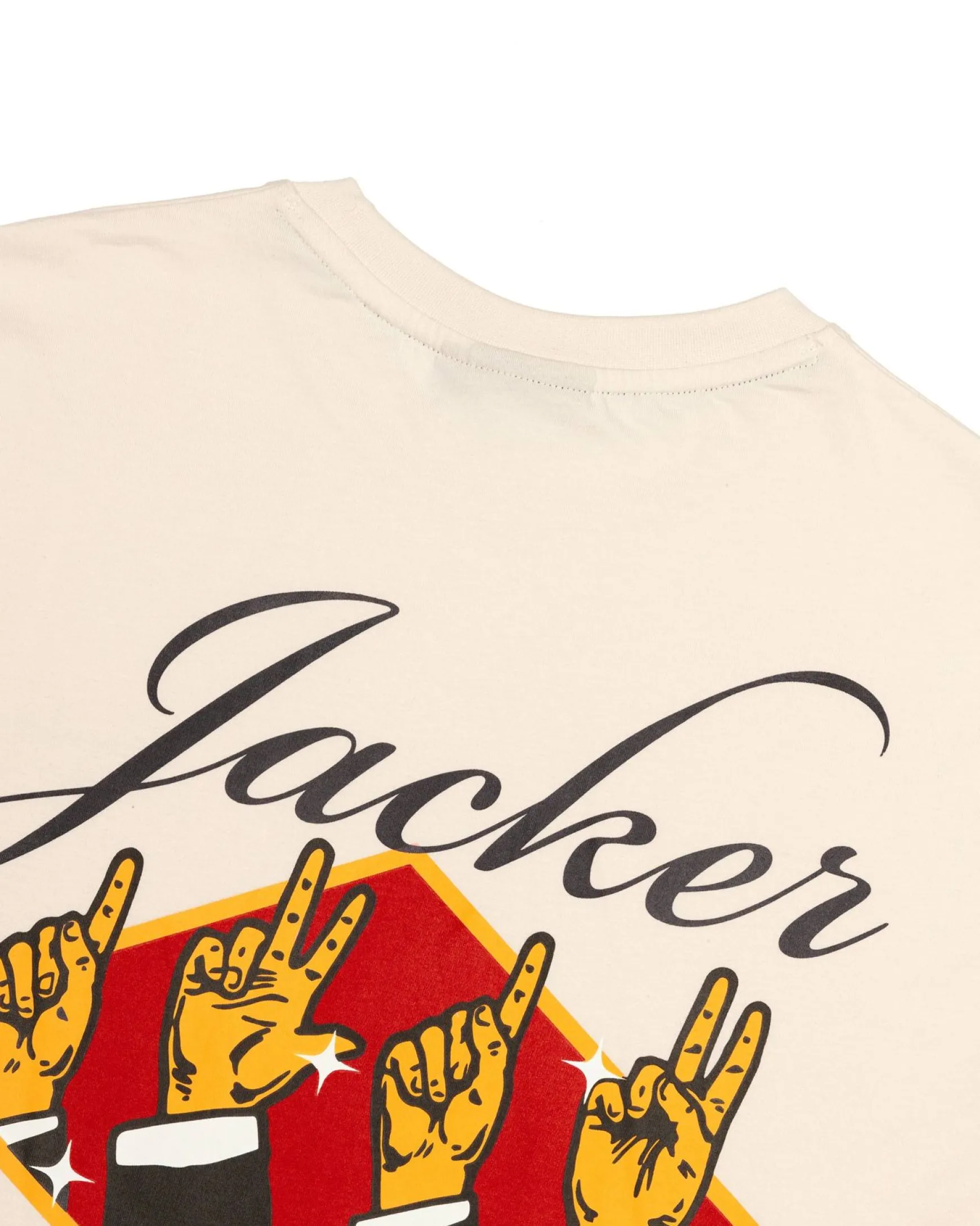 Jacker Gentlemen Club-T-Shirt-Beige