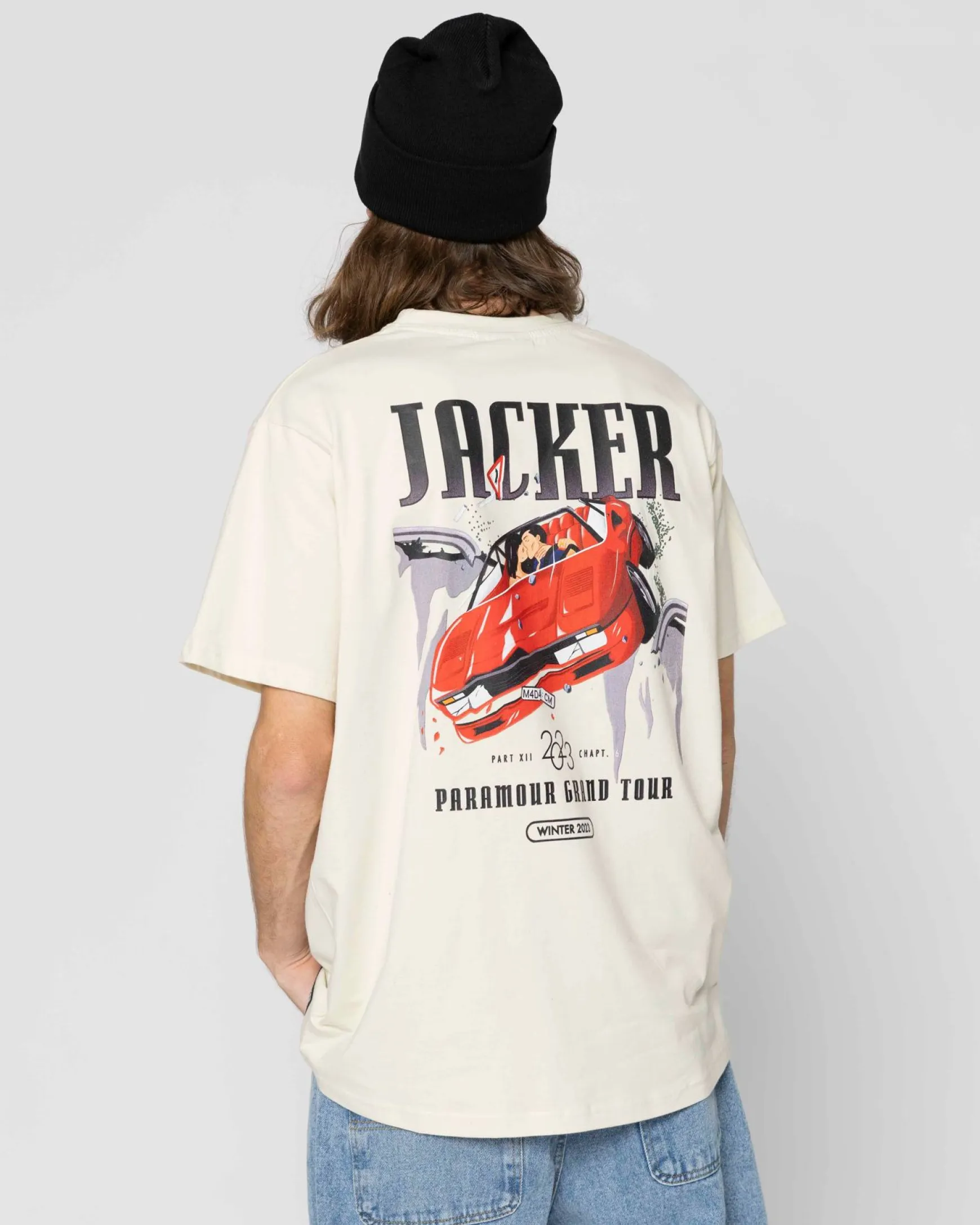 Jacker Grand Tour-T-Shirt-Beige