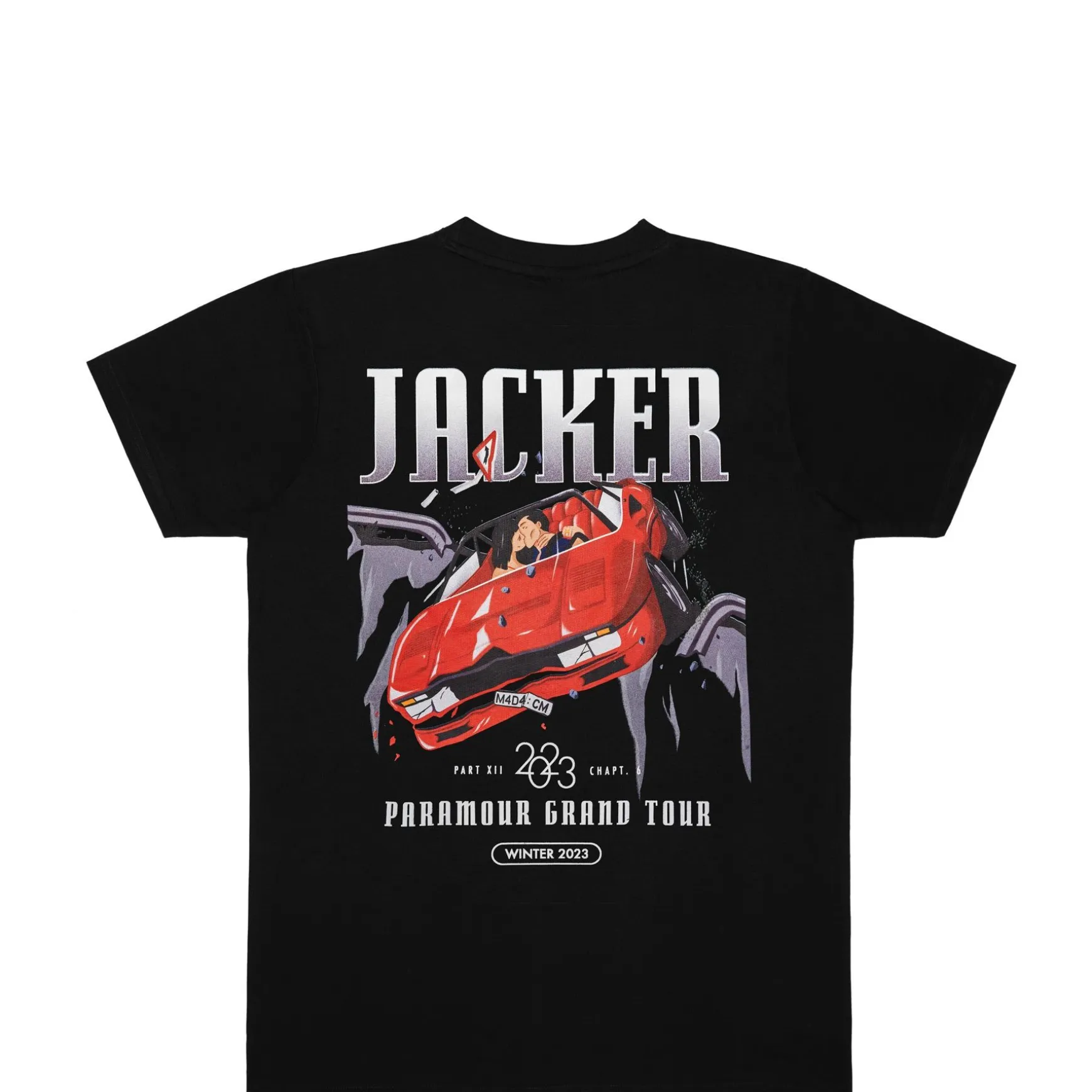 Jacker Grand Tour-T-Shirt-Black