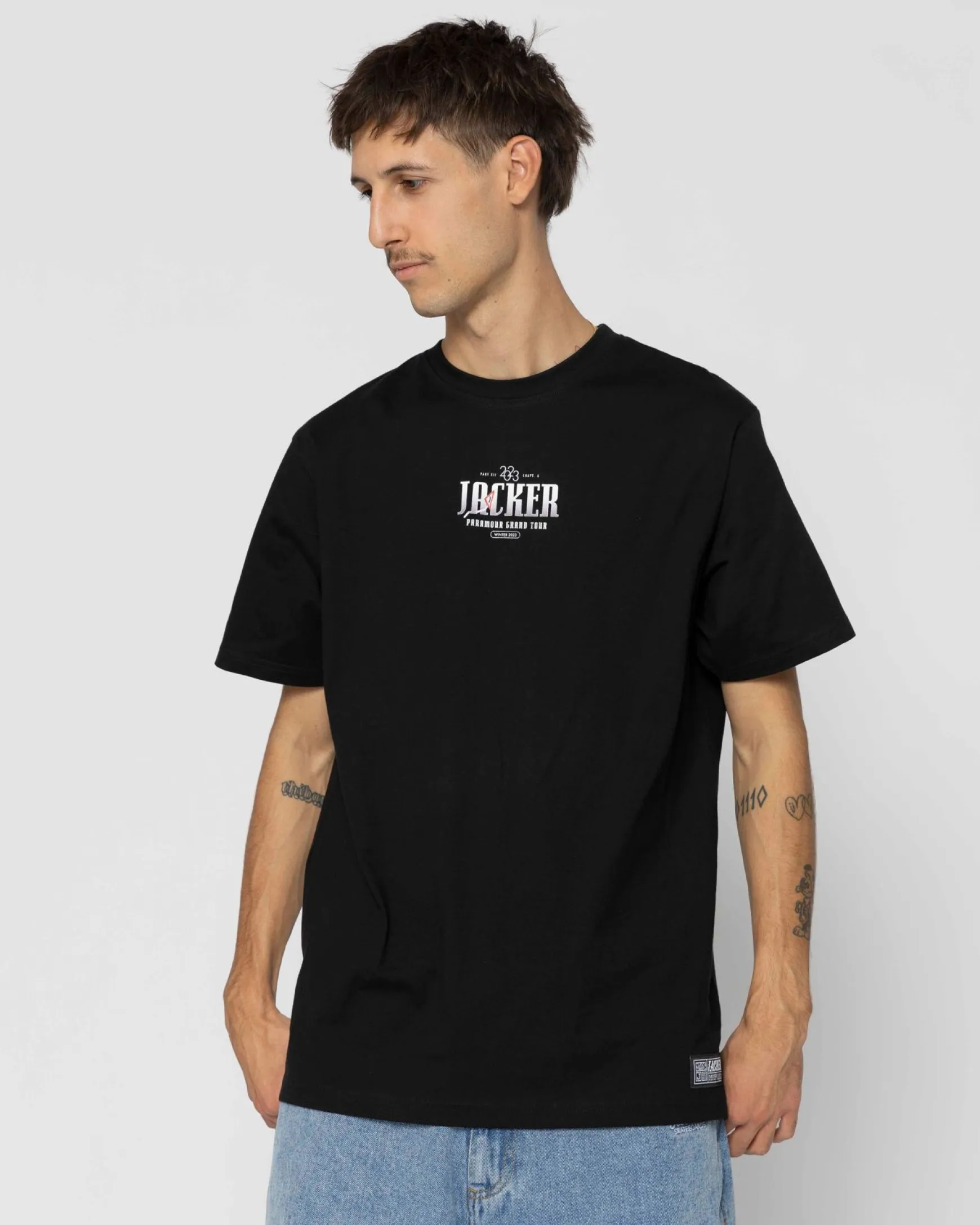Jacker Grand Tour-T-Shirt-Black