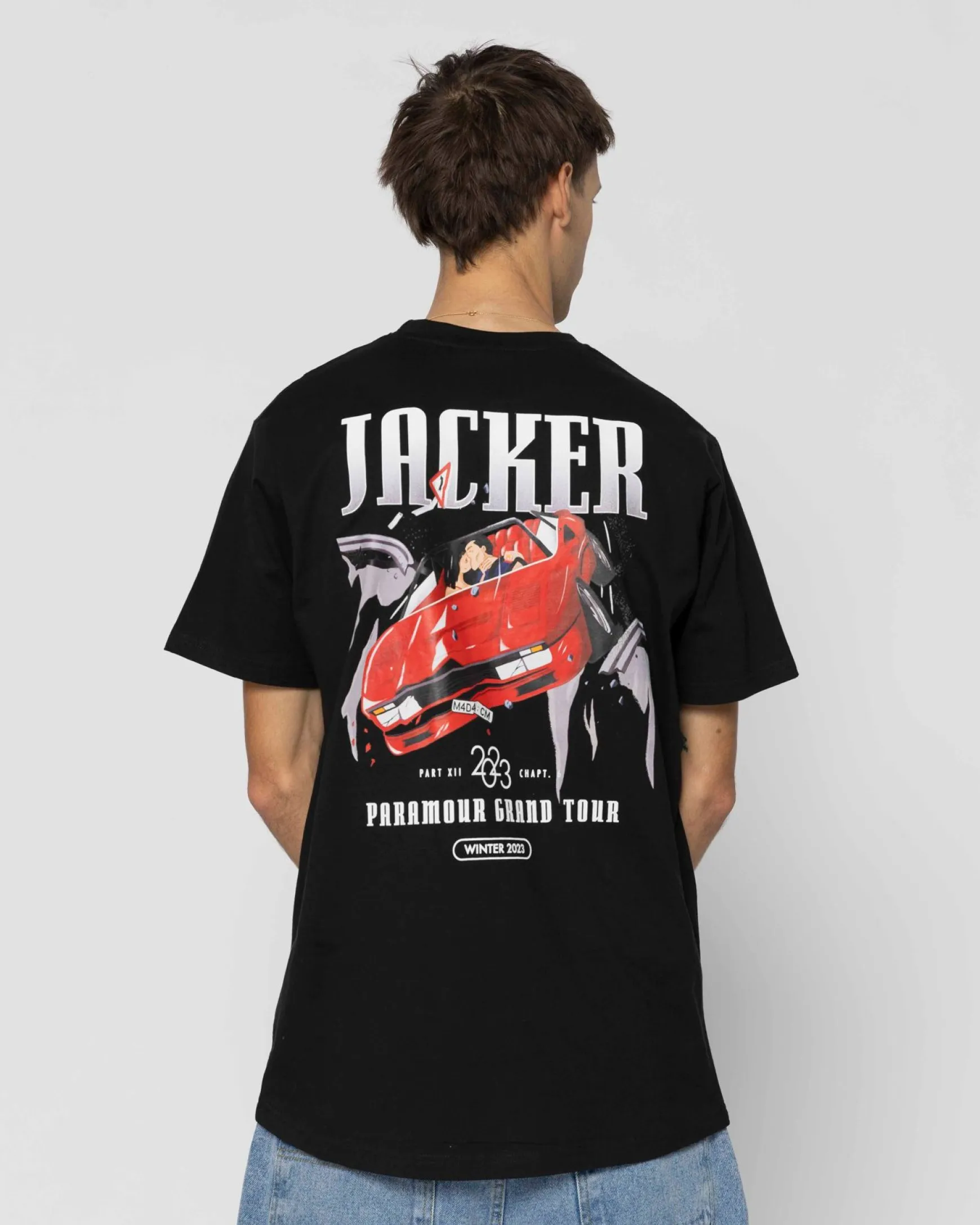 Jacker Grand Tour-T-Shirt-Black