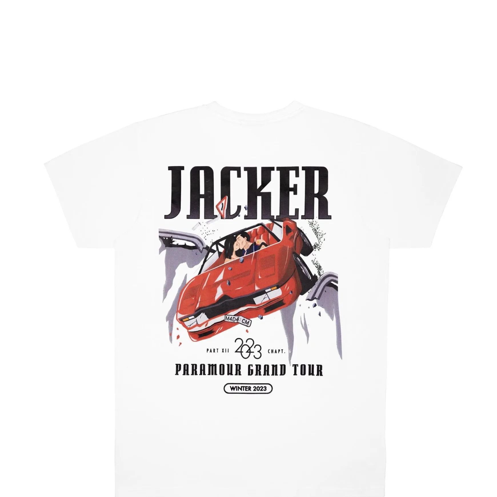 Jacker Grand Tour-T-Shirt-White